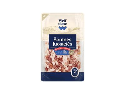 K. r. šoninės juostelės WELL DONE, nerūšinis, 200 g