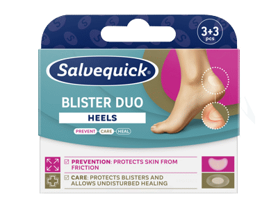 Pleistrai pūslėms SALVEQUICK Blister, 6 vnt.