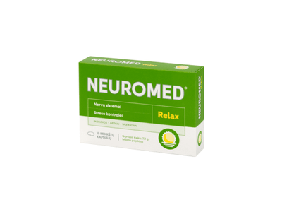 Neuromed Relax minkštos kapsulės N15