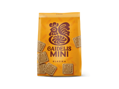 Sausainiai GAIDELIS KLASIKA MINI, 380 g