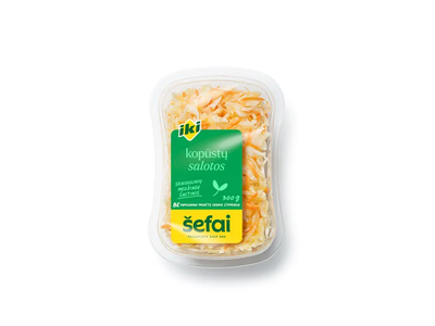 Šviežių kopūstų salotos IKI ŠEFAI, 300 g