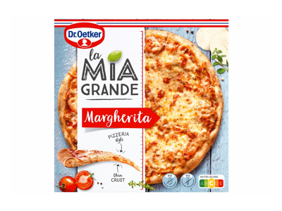 Šaldyta pica MARGHERITA MIA GRANDE DR. OETKER, 360 g