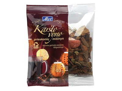 Karšto vyno prieskonių mišinys ALVO, 40 g