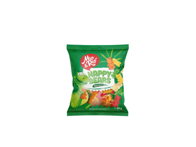 Guminukai meškiukai MIO&RIO, 80g, 80 g