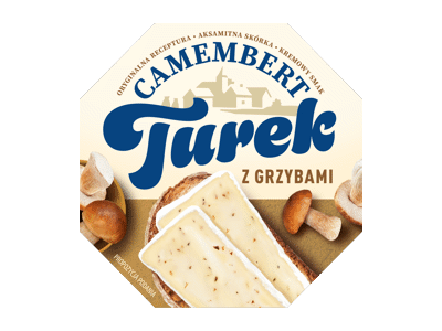 Kamamberas su miško grybais TUREK, 60 % rieb. s. m., 120 g