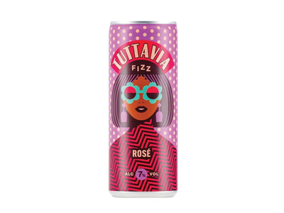 Rausvasis vynas TUTTAVIA ROSÉ 5% 0,25L