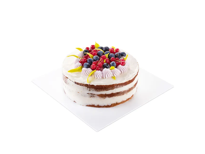 Gaivusis tortas su uogų žele 16 cm