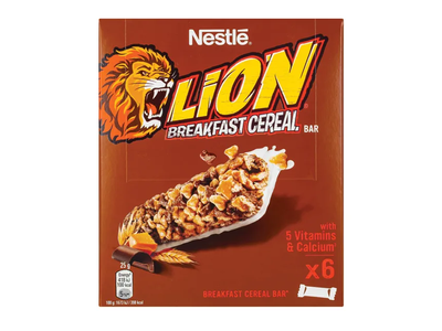 Dribsnių batonėlis, Lion 6x25g