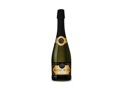 Putojantis baltasis saldus vynas METROPOLI, 750 ml