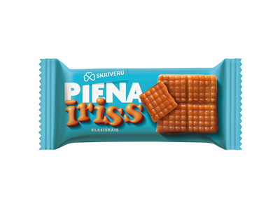 Klasikinis pieninis irisas SKRIVERU, 50 g