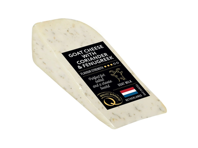 Ožkų pieno sūris su kalendromis ir ožragėmis 130g