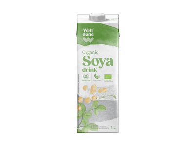 Ekologiškas sojų gėrimas WELL DONE, 1 l