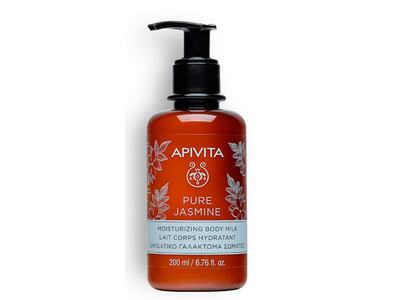 Kūno pienelis Apivita Pure Jasmine, 200 ml
