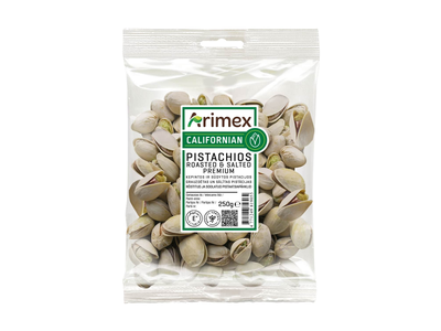 Kep. ir sūd. pistacijos ARIMEX PREMIUM,250 g