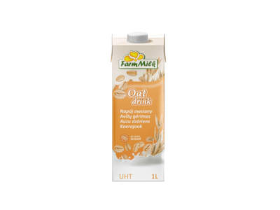 Avižų gėrimas FARM MILK, 1 l