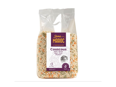 Kuskusas YAMNA, perlinis, trijų spalvų, 900 g