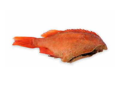 Karštai rūkyti didieji jūriniai ešeriai (Sebastes marinus) be galvų., skr., 1 kg