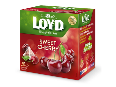Vaisinė arbata LOYD, vyšnių skonio, 40 g