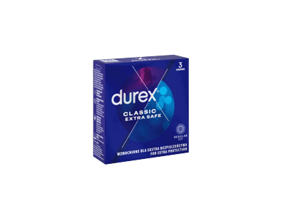Prezervatyvai DUREX EXTRA SAFE, 3 vnt.