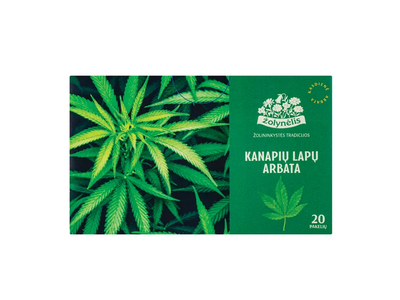 Kanapių lapų arbata  ŽOLYNĖLIS, 20 g