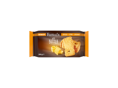 Sausainiai su sviestu RIMI, 200 g