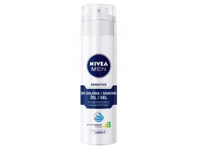Skutimosi želė NIVEA MEN SENSITIVE jautriai odai, 200 ml