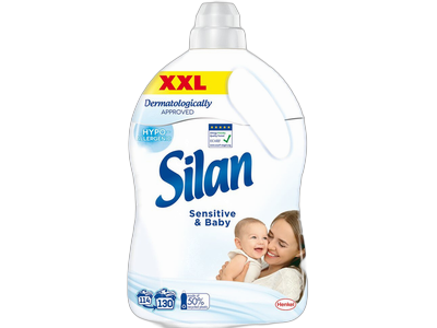 Skalbinių minkštiklis Silan 2.86L/130WL Sensitive & Baby