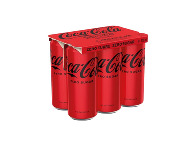 Gazuotas gaivusis gėrimas COCA COLA, 6x330 ml