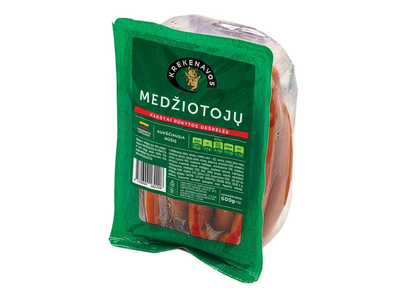 Karštai rūkytos Medžiotojų dešrelės dujose 600g