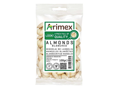 Migdolai ARIMEX be luobelių, 100 g