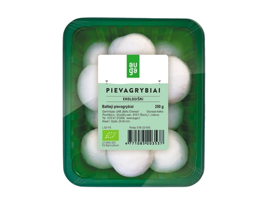 Ekologiški pievagrybiai, LT-EKO-001, 250 g