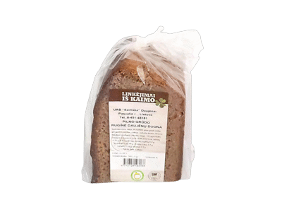 Daujėnų pilno grūdo naminė raikyta duona, 500 g