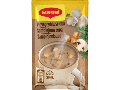 Pievagrybių sriuba su skrebučiais MAGGI, 14g