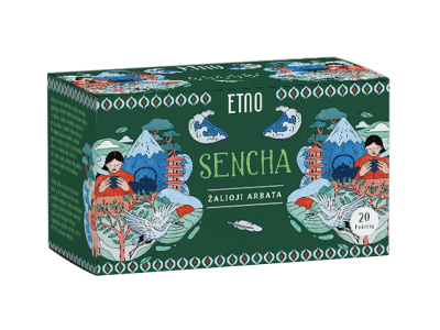 Žalioji arbata ETNO SENCHA, 40 g