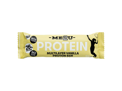 Balt. batonėlis MULTILAYER VANILLA ME2U, 50 g