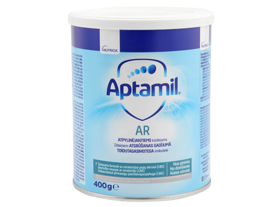 Spec. pieno mišinys APTAMIL AR, 0 mėn, 400 g
