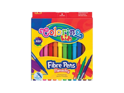 Flomasteriai COLORINO, 12 spalvų, 1 vnt.