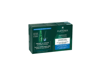 Serumas reakciniam plaukų slinkimui RENE FURTERER TRIPHASIC 2in1, 12x5ml