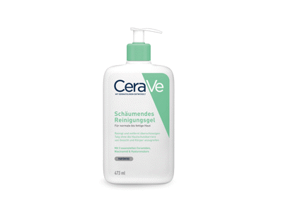 Kūno prausiklis CERAVE FOAMING, 473ml