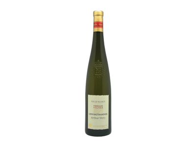 Baltasis sausas vynas A.METZ GEWURZTRAMINER VEILLE, 750 ml
