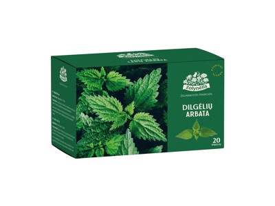 Dilgėlių lapų arbata ŽOLYNĖLIS, 30 g
