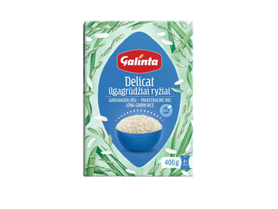 Ilgagrūdžiai ryžiai GALINTA DELICAT, 4 x 100g