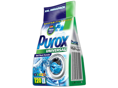 Skalbimo milteliai Purox 10kg Universal