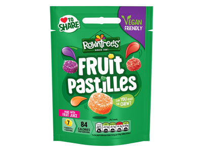 Vaisių sk. gumin. ROWNTREES PASTILLES, 143 g