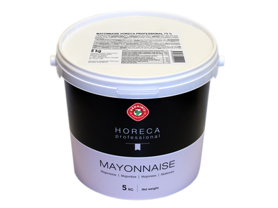 Majonezas KĖDAINIŲ horeca professional,  dekoravimui (standus) 73%, 5 kg