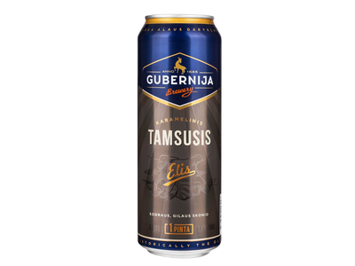 Alus GUBERNIJA Tamsusis Elis, 5,9%, 0,568 l