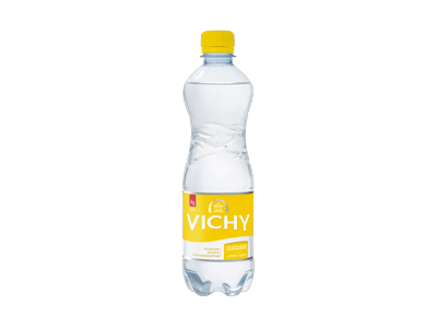 Gazuotas citrinų skonio vanduo VICHY CLASSIQUE, 500 ml