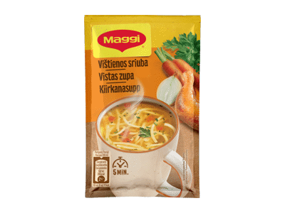 Vištienos sriuba MAGGI su makaronais, 12 g