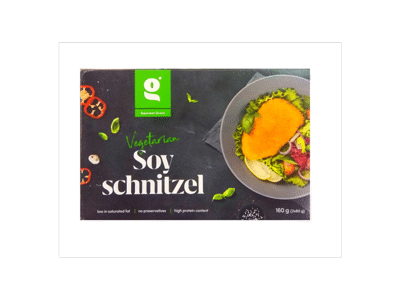Kepti sojų šniceliai GOURMET GREEN, 160 g