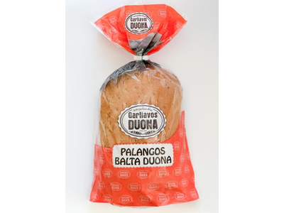 Duona PALANGA, balta, raikyta, plikyta, 700g
